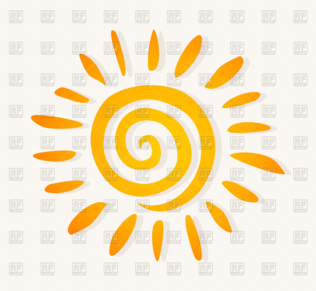 Hand Drawn Sun Vector Image Of Design Elements 1200x1108 Hand Drawn Sun Vector Image Of Design Elements