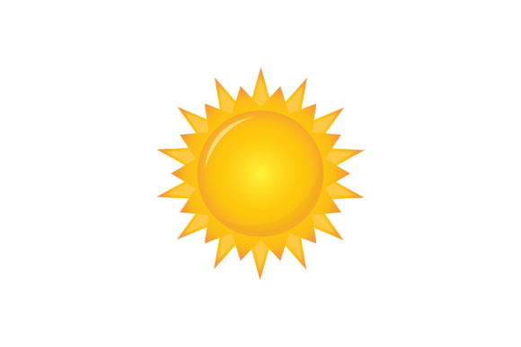 Sun Vector Icon Graphic 580x387 Sun Vector Icon Graphic