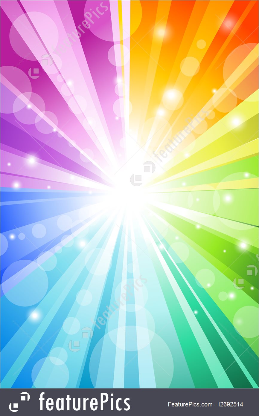 866x1392 Sunburst Background
