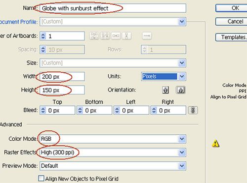 Illustrator Tutorial Globe 500x372 Illustrator Tutorial Globe