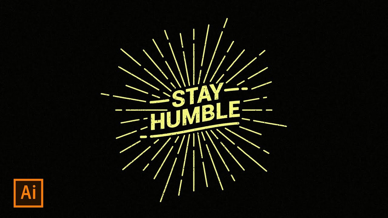 Sunburst Lines Tutorial Adobe Illustrator 1280x720 Sunburst Lines Tutorial Adobe Illustrator