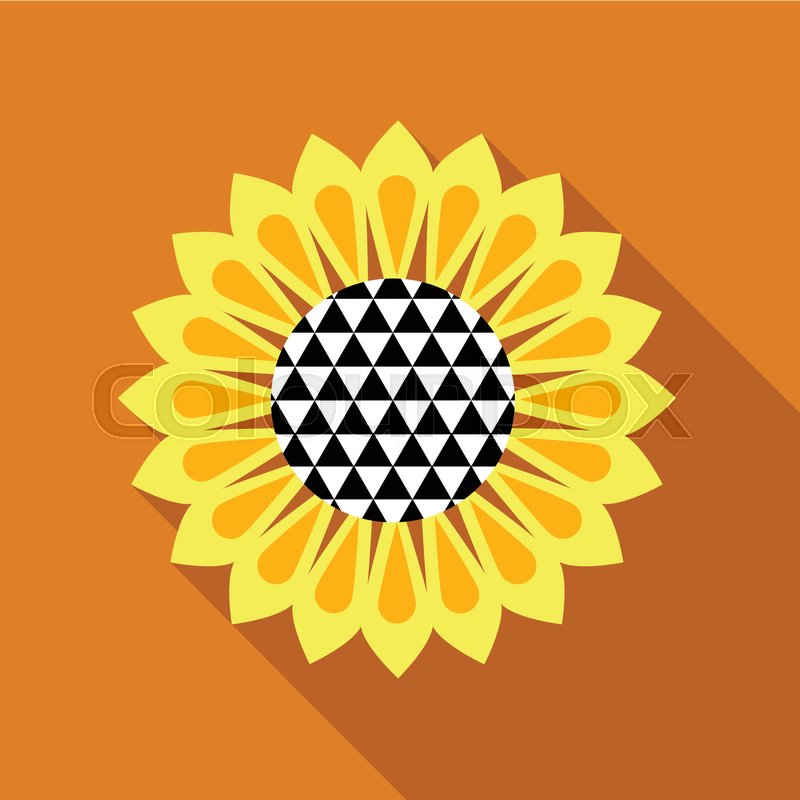 Sunflower Icon In Flat Style Isolated Stock Vector Colourbox 800x800 Sunflower Icon In Flat Style Isolated Stock Vector Colourbox