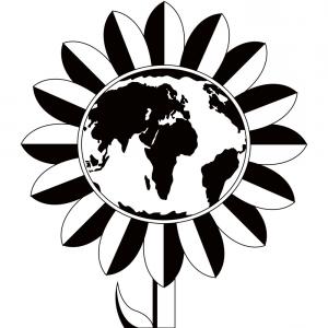 Photostock Vector Sunflower Icon Vector Black Simple Style 300x300 Photostock Vector Sunflower Icon Vector Black Simple Style