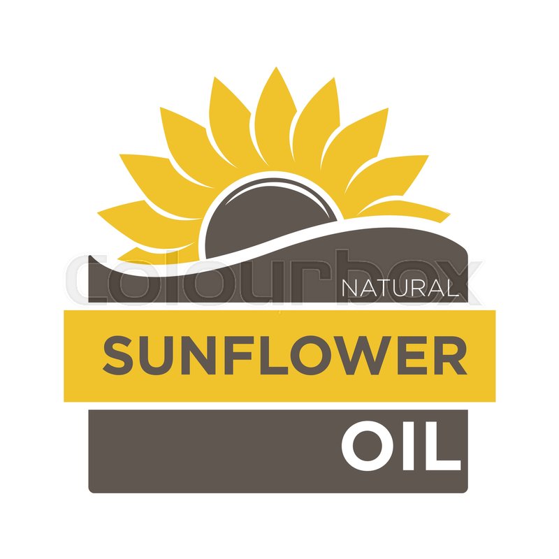 Sunflower Logo Vector