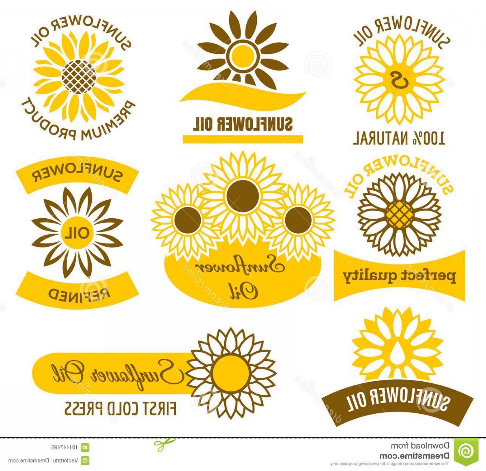 Sunflower Oil Logo Set Vector Sunflowers Sun Field Plants Labels 1560x1512 Sunflower Oil Logo Set Vector Sunflowers Sun Field Plants Labels