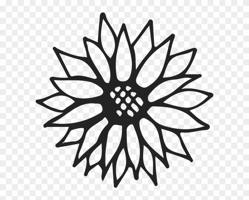 Free Free 152 Outline Free Sunflower Clipart SVG PNG EPS DXF File