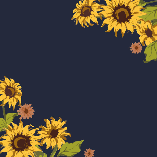 Sunflower Pattern Vector at Vectorified.com | Collection ...