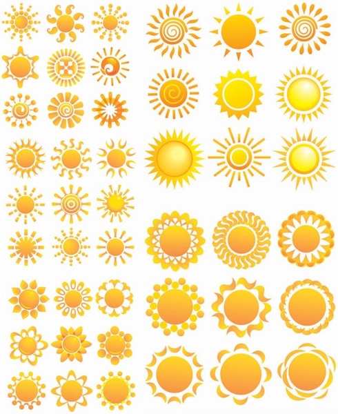 Variety Of Sunflower Patterns Vector Free Vector In Encapsulated 490x600 Variety Of Sunflower Patterns Vector Free Vector In Encapsulated