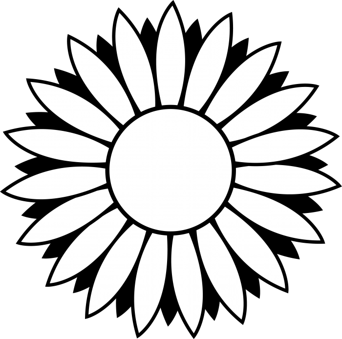 Free Free Sunflower Silhouette Svg Free 897 SVG PNG EPS DXF File