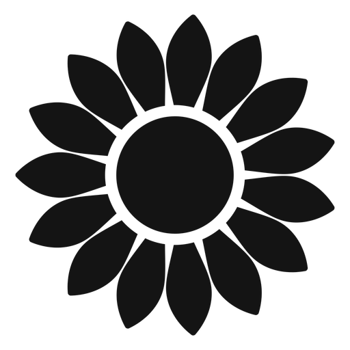 Free SVG Silhouette Simple Sunflower Svg 11586+ SVG PNG EPS DXF File