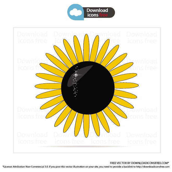 Sunflower Vector Graphics 660x660 Sunflower Vector Graphics