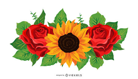 450x260 Sunflower Vector Graphics To Download