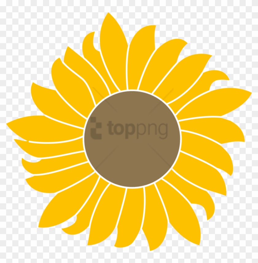 Free Png Sunflower Vector Png Png Image With Transparent 840x854 Free Png Sunflower Vector Png Png Image With Transparent
