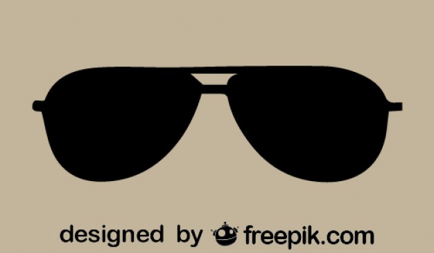Sunglasses Silhouette Vector