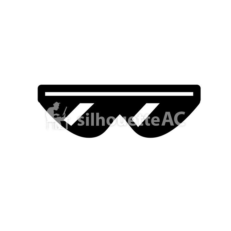 750x750 Free Silhouette Vector Eyeglasses Glasses