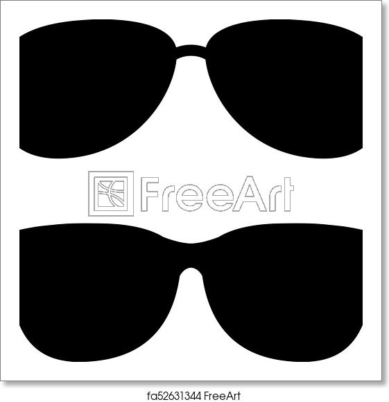 561x581 Free Art Print Of Sunglasses Vector Icon Sunglasses Vector Icons