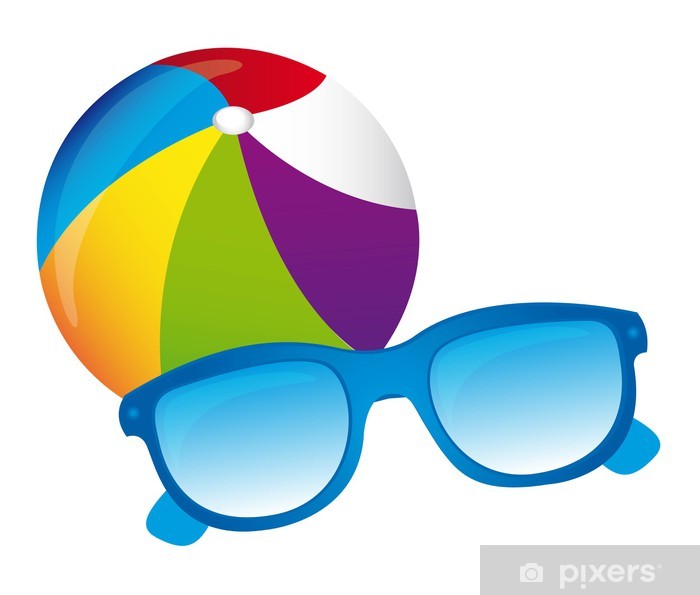 700x595 Beachball, Sunglasses Vector Sticker We Live To Change