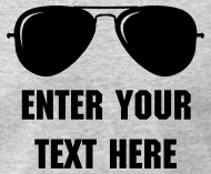 190x157 Customtexttshirts Custom Aviator Sunglasses Vector