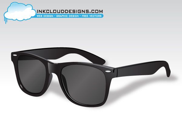 600x425 Free Sunglasses Vector Free Vectors Sunglasses, Stylish