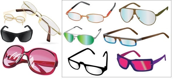594x271 Sunglasses Free Vector Images Free Vector Download