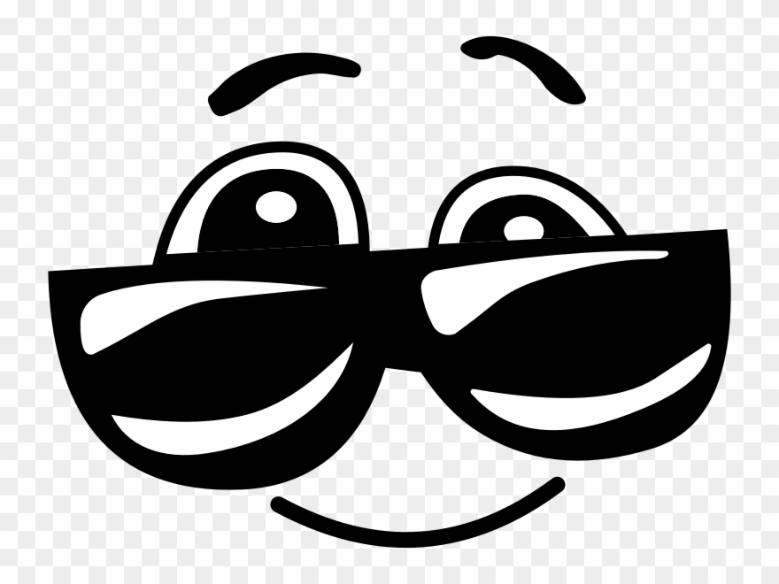 880x660 Free Smiley With Sunglasses Vector