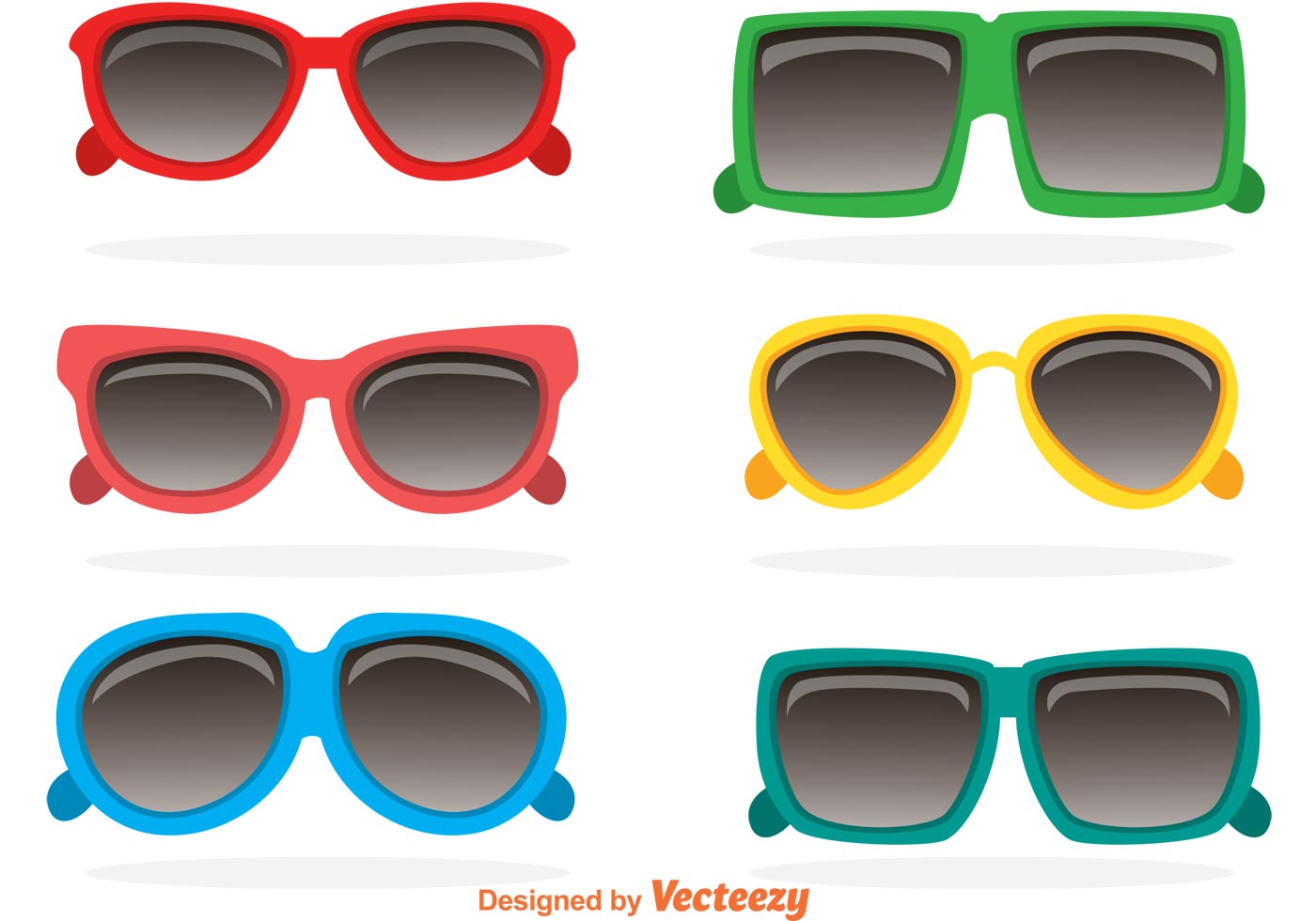 1400x980 Sunglasses Free Vector Art