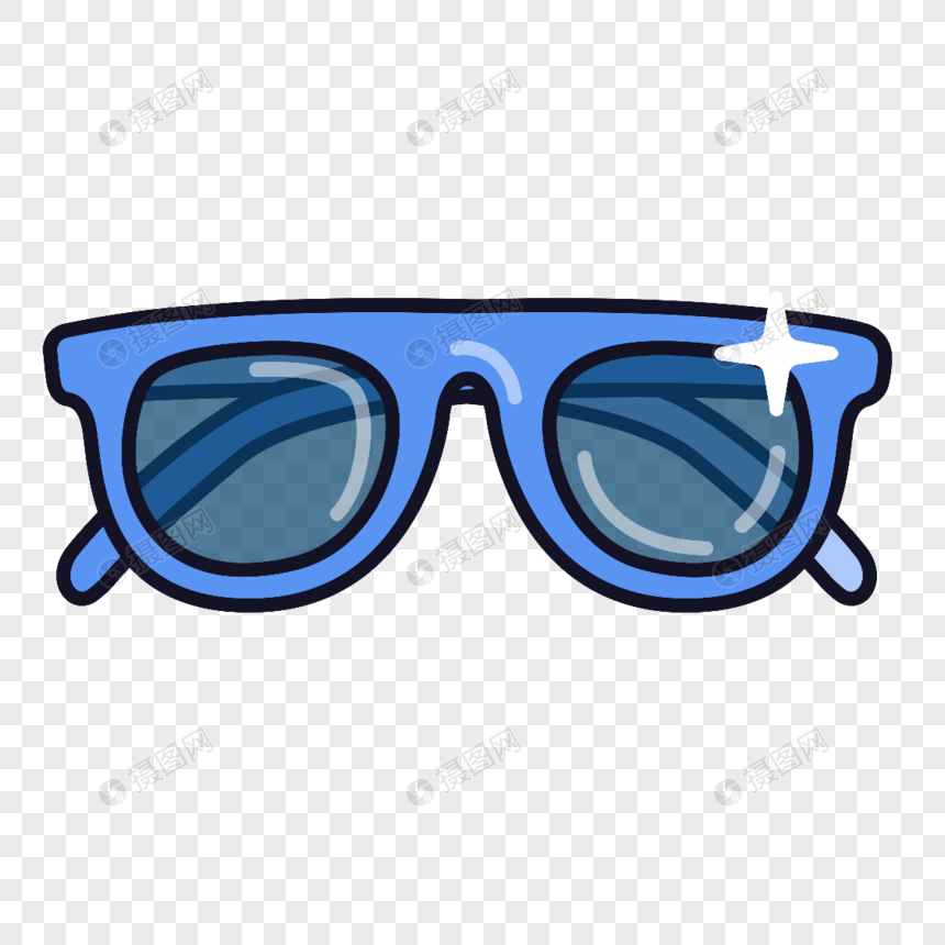 860x860 Glasses Sunglasses Icon Free Vector Illustration Material Png