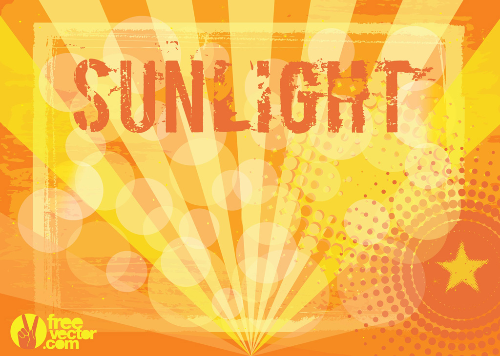1024x730 Sunlight Vector Background Vector Art Graphics