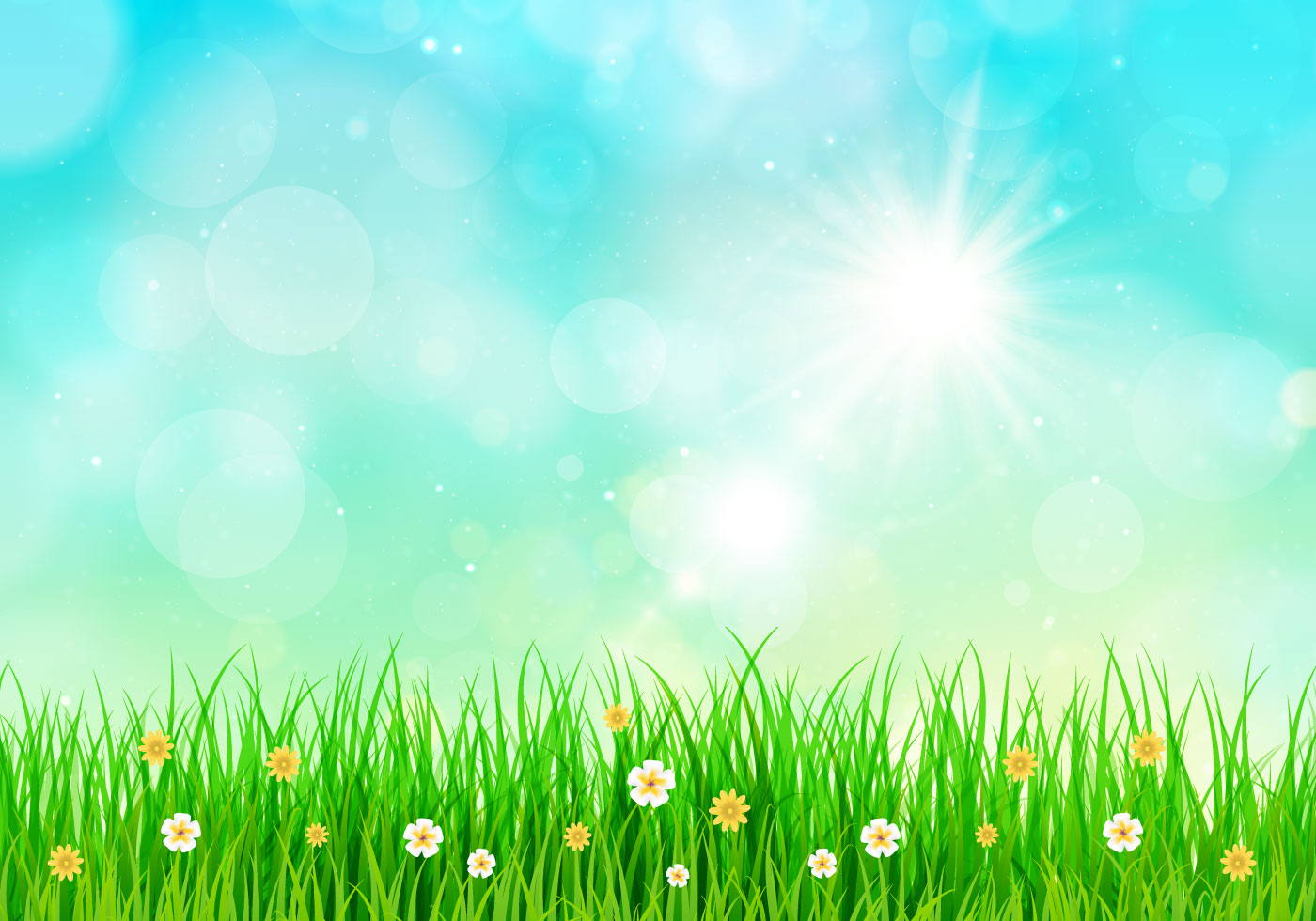 Spring Free Vector Art 1400x980 Spring Free Vector Art