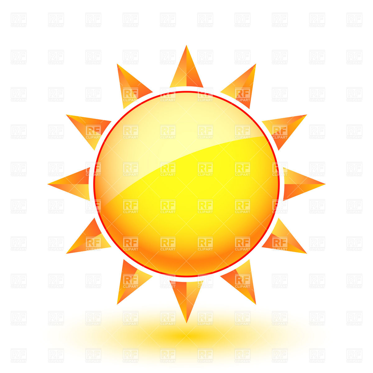 Sun Icon 1200x1200 Sun Icon