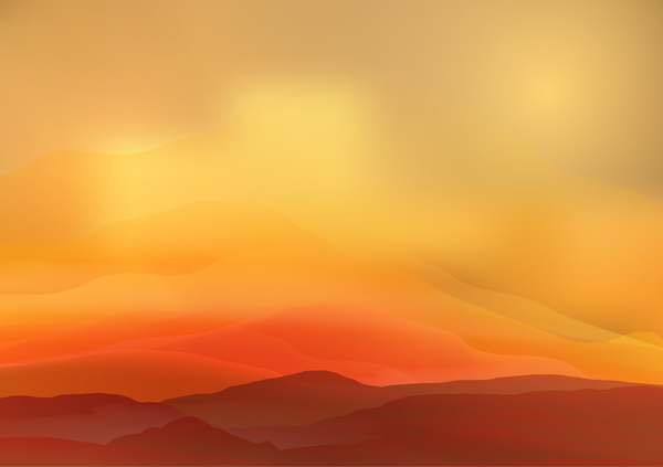 600x423 Mountain Sunrise Landscape Nature Background Vector Free Download