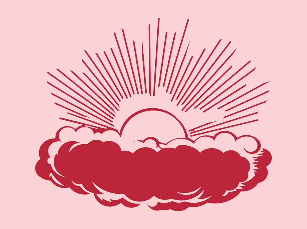 1024x765 Sunrise Vector Graphics Vector Art Graphics