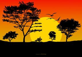 286x200 Sunset Free Vector Art