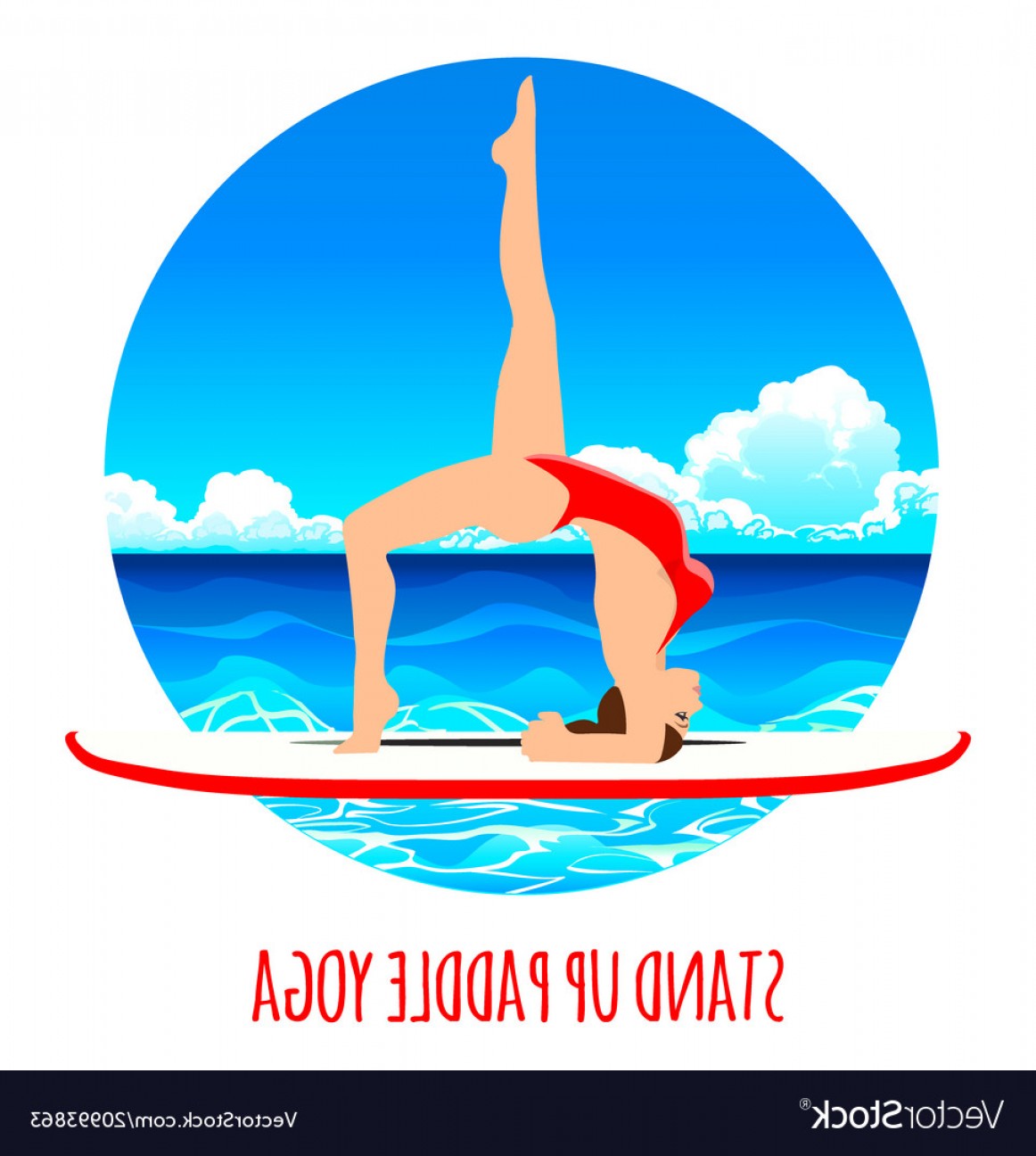 Woman Practicing Sup Yoga On A Paddle Board In The Vector Soidergi 1162x1296 Woman Practicing Sup Yoga On A Paddle Board In The Vector Soidergi