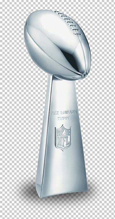 super bowl trophy vector