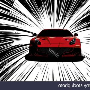 300x300 Speed Super Car Vector Illustration In The Road Image Newwaysys