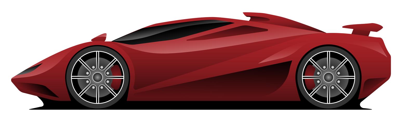 1551x490 Super Car Vector Illustration