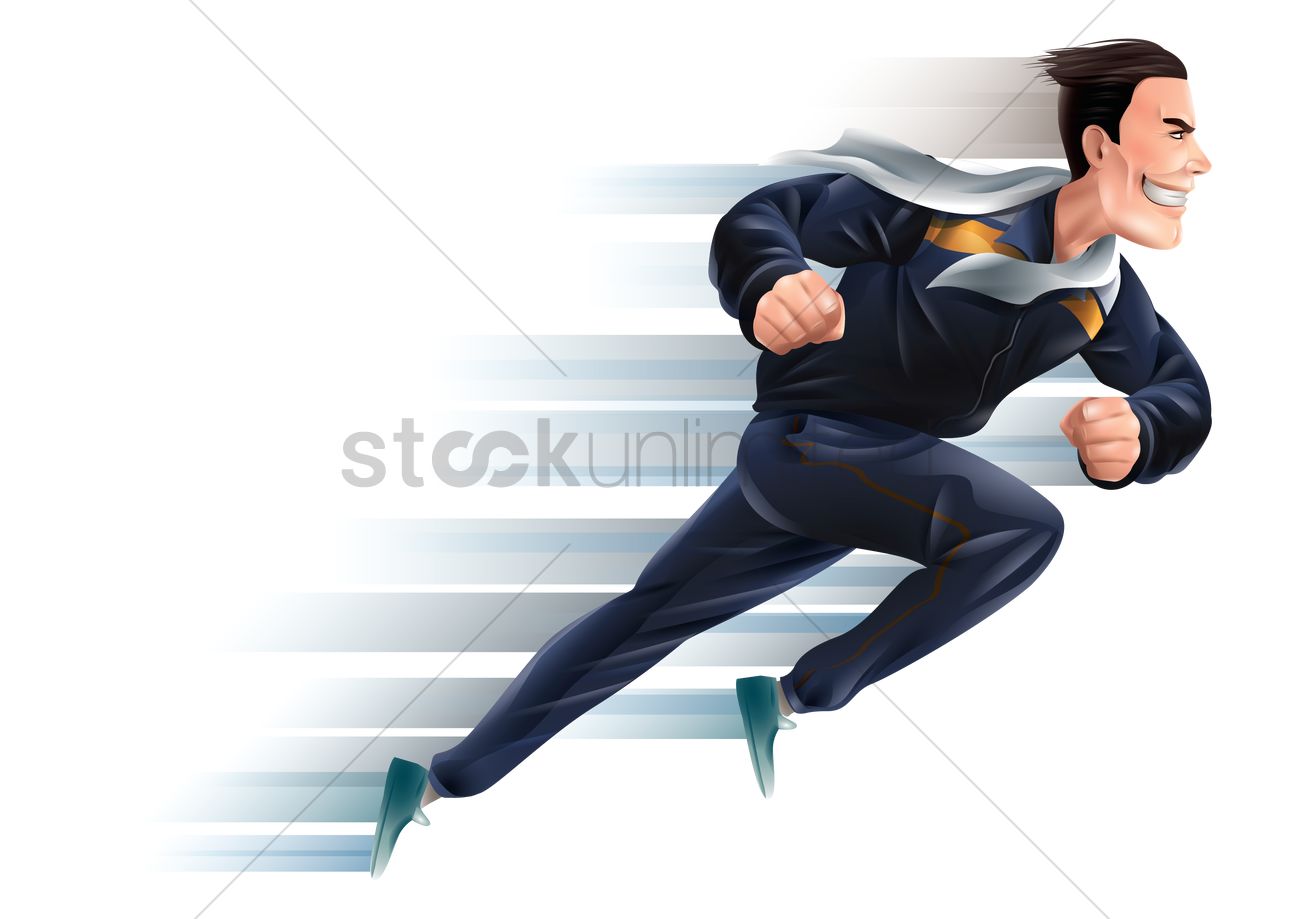 1300x919 Super Dad Vector Image