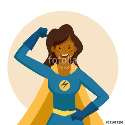 Super Girl Vector
