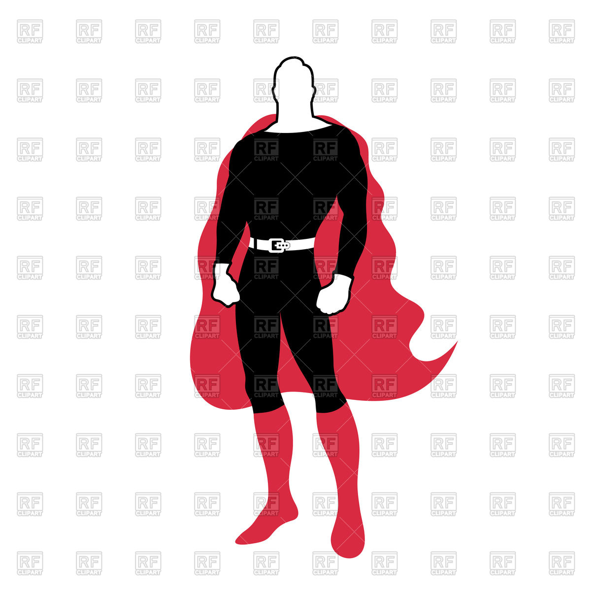 1200x1200 Super Hero Character Vector Image Of People