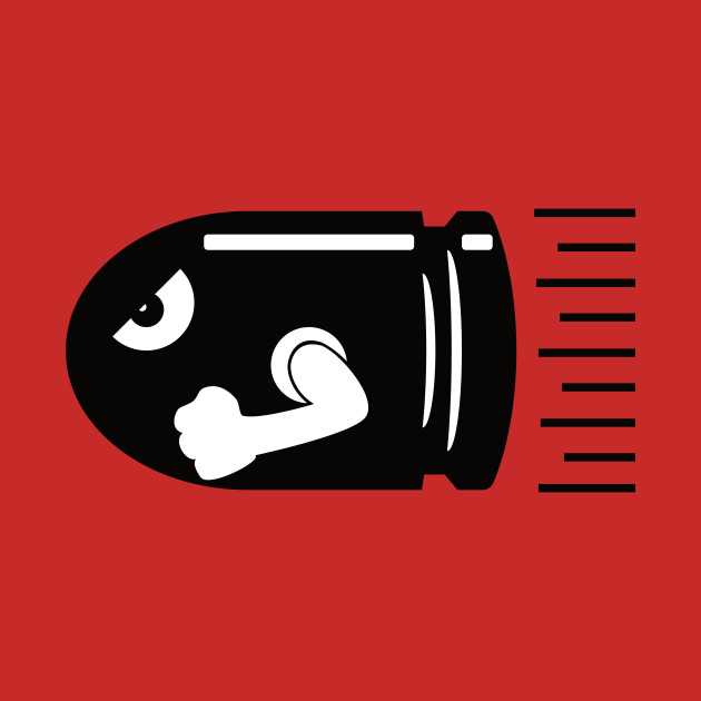 630x630 Super Mario Bullet Bill Vector