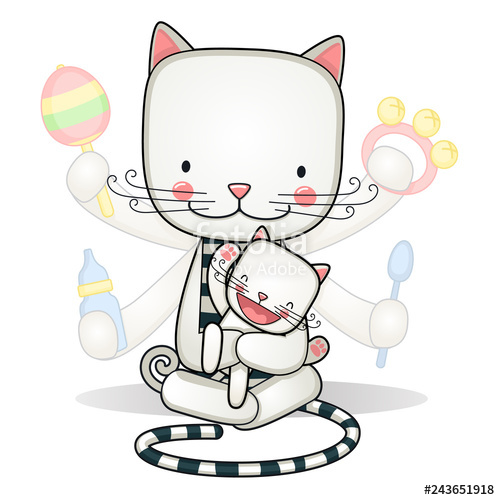 500x500 Super Mom, Vector Illustration Stock Image And Royalty Free