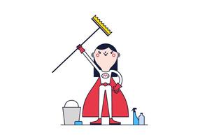 286x200 Super Mom Free Vector Art