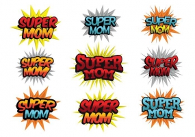 285x200 Super Mom Free Vector Graphic Art Free Download