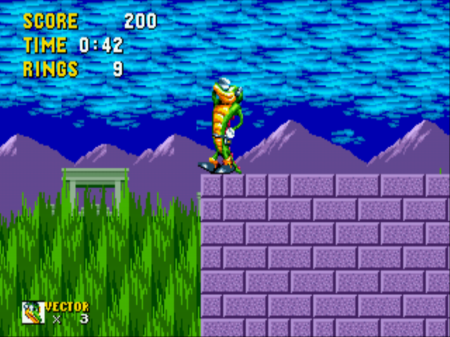 640x480 Play Vector The Crocodile In Sonic The Hedgehog Online Gen Rom