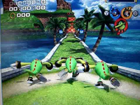 480x360 Sonic Heroes Hack Team Vector The Crocodile The Best!