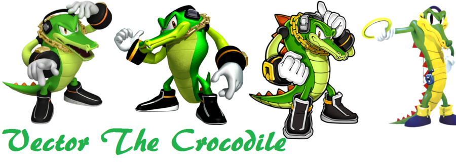 900x328 Vector The Crocodile Sonic X