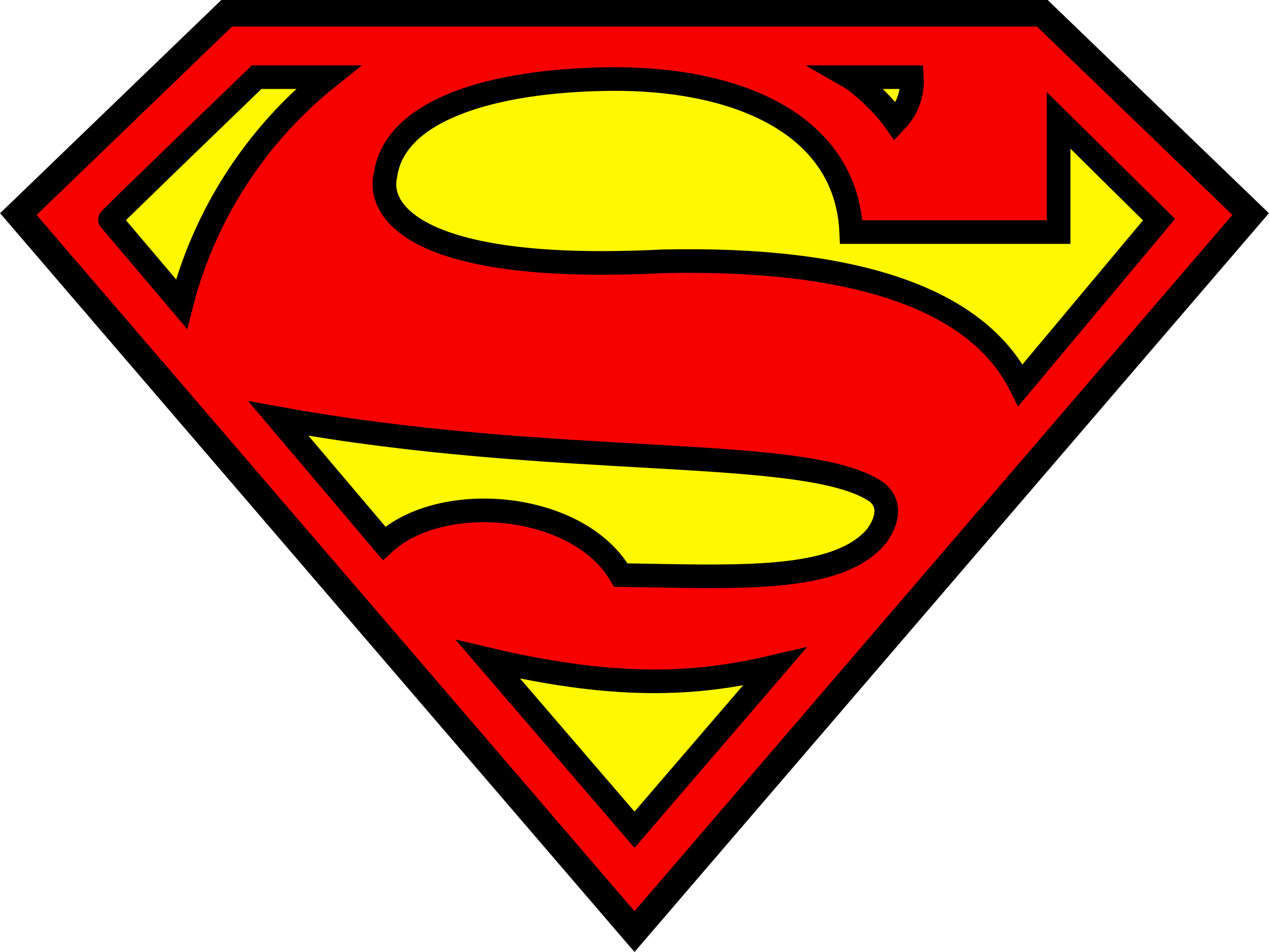 2400x1802 Superman Logo Vector