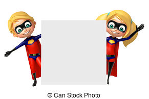 291x194 Superboy And Supergirl Clipart And Stock Illustrations