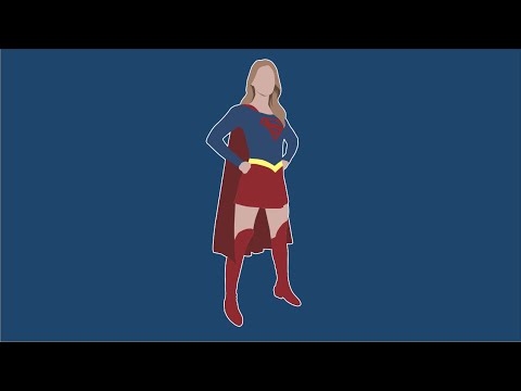 480x360 Converting New Supergirl In A Simple Vector Style